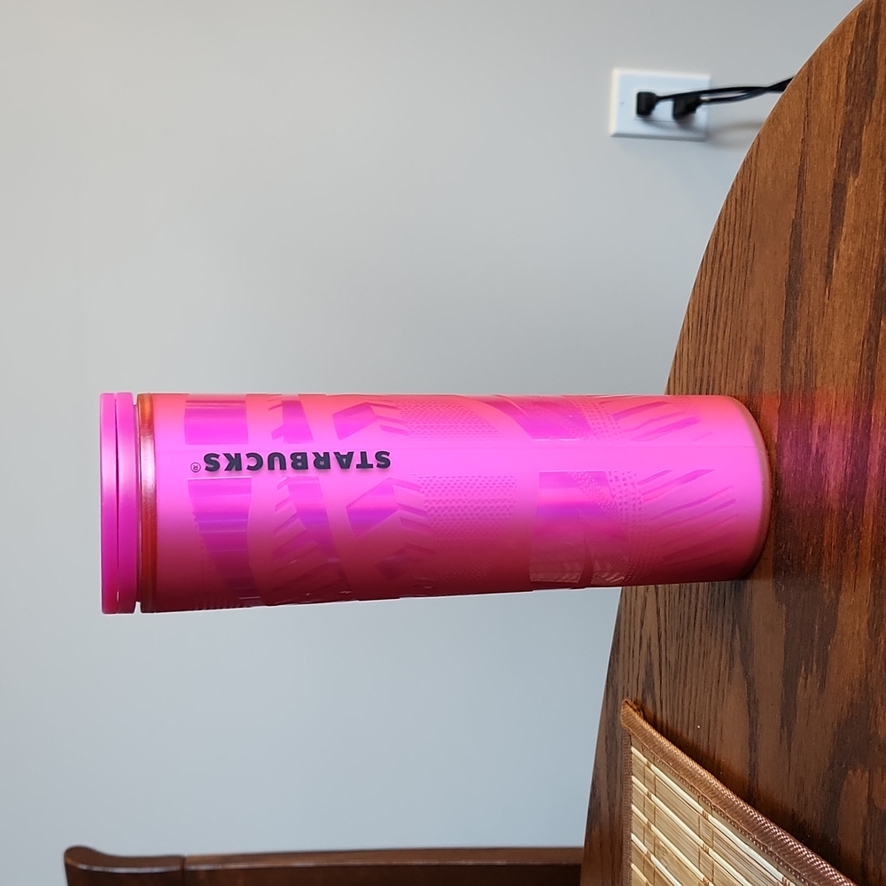 Starbucks pink tumbler